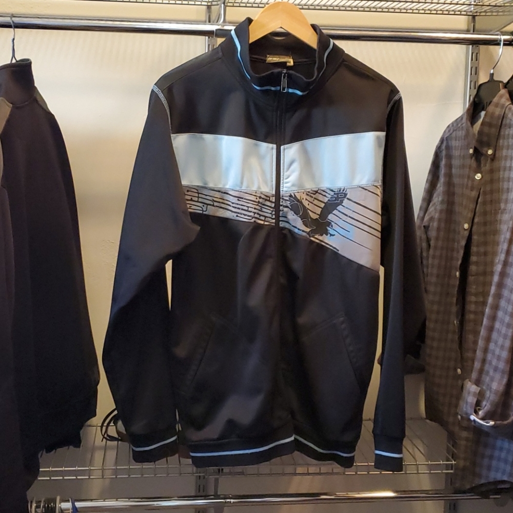 Split men's jacket